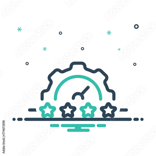 Mix icon for performance