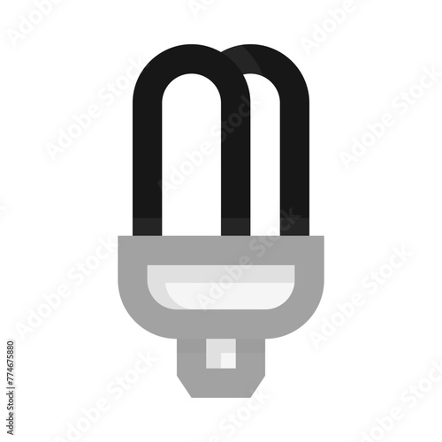 Lightbulb Flat Icon
