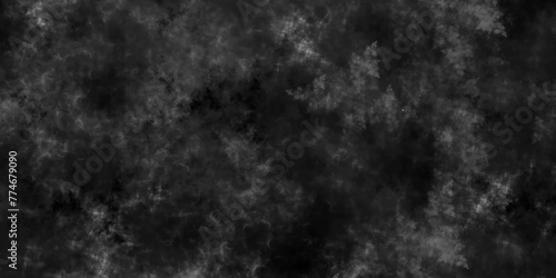 Abstract gray smoke overlays realistic dust and white natural effect pattern on black.Realistic white cloud or smoke. white cloud and black sky textured background. vapor, fog overlay on black.