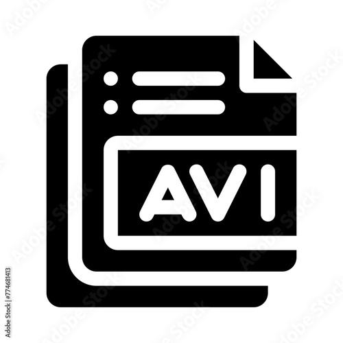 avi glyph icon