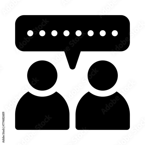 forum glyph icon
