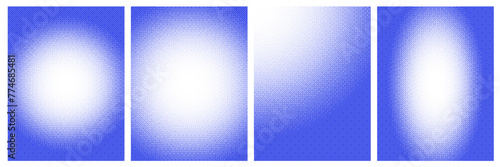 Bitmap abstract vertical background. Grunge Halftone pixeled texture retro Y2K style