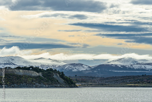 Sailing through the Beagle Channel, at the southern tip of South America, Argentina and Chile © Sebastian