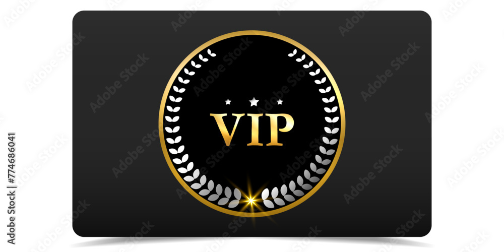 VIP.VIP card.Luxury template design. VIP Invitation.Vip gold ticket.Vip in abstract style on black background.Premium card.	Silver VIP.