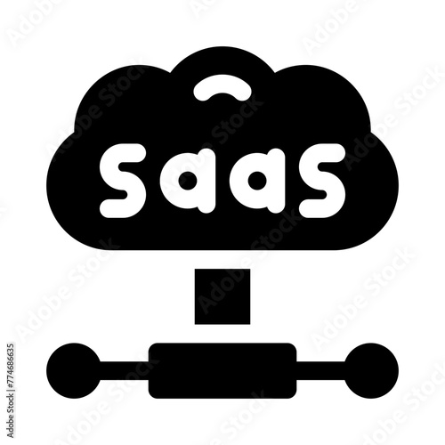 saas glyph icon