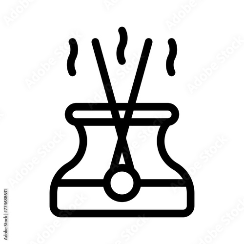 aromatherapy line icon