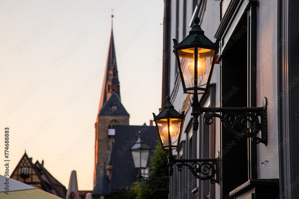 Fototapeta premium Bilder aus der Welterbestadt Quedlinburg Harz