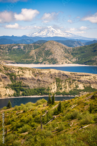 Mount St. Helens, Stratovolcano in Skamania County, Washington State