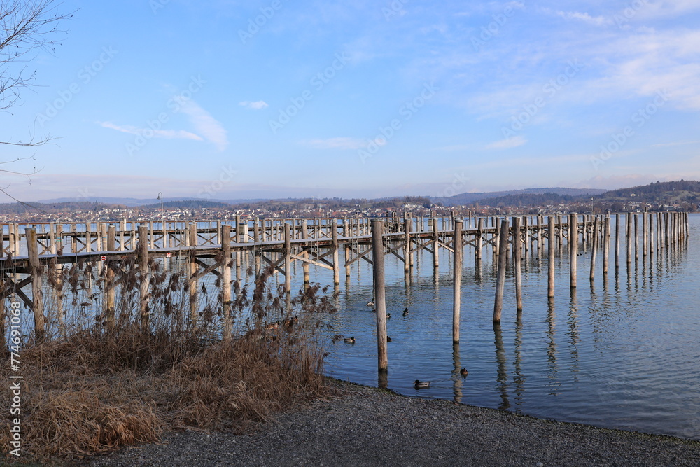 Blick von der Insel Reichenau auf den Bodensee Blick von der Insel Reichenau auf den Bodensee