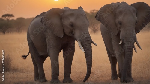 elephant at safari