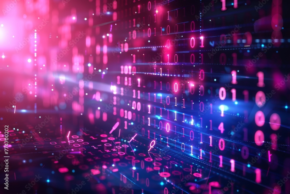 Obraz premium Cybersecurity technology background. Cyberspace futuristic and internet and networking