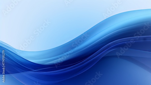 Vibrant blue abstract vector element: perfect for presentation designs, banners, brochures, and business cards