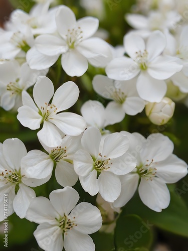 White Jasmine Flower closeup image | Flowers of Spring | Beautiful White Flower