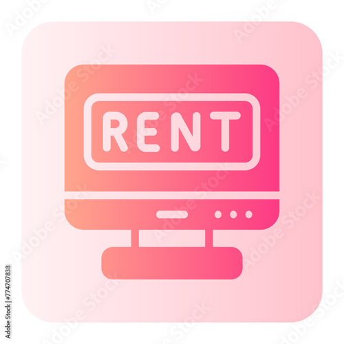 rent gradient icon