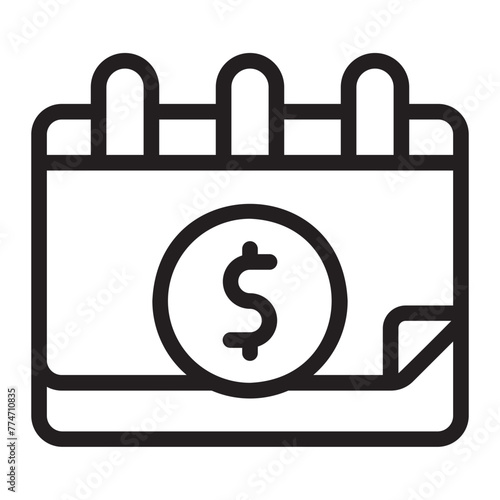 pay day line icon