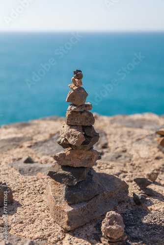 Steinmännchen an der Westküste, Fuerteventura
