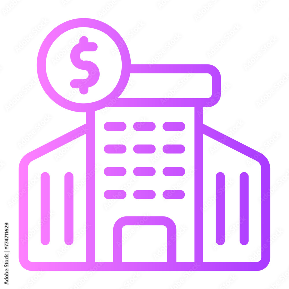 broker gradient icon broker gradient icon