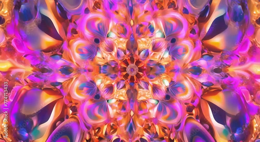 Video. Optical illusion. Kaleidoscope. Video. Optical illusion. Kaleidoscope.