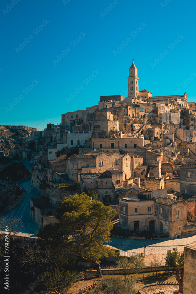 City of Matera, Basilicata, Italy