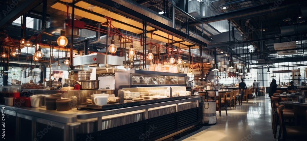 Nestled within the rustic setting, a wooden counter, barrel seats, and vintage signs lend character to the bar area, creating a warm and inviting ambiance.