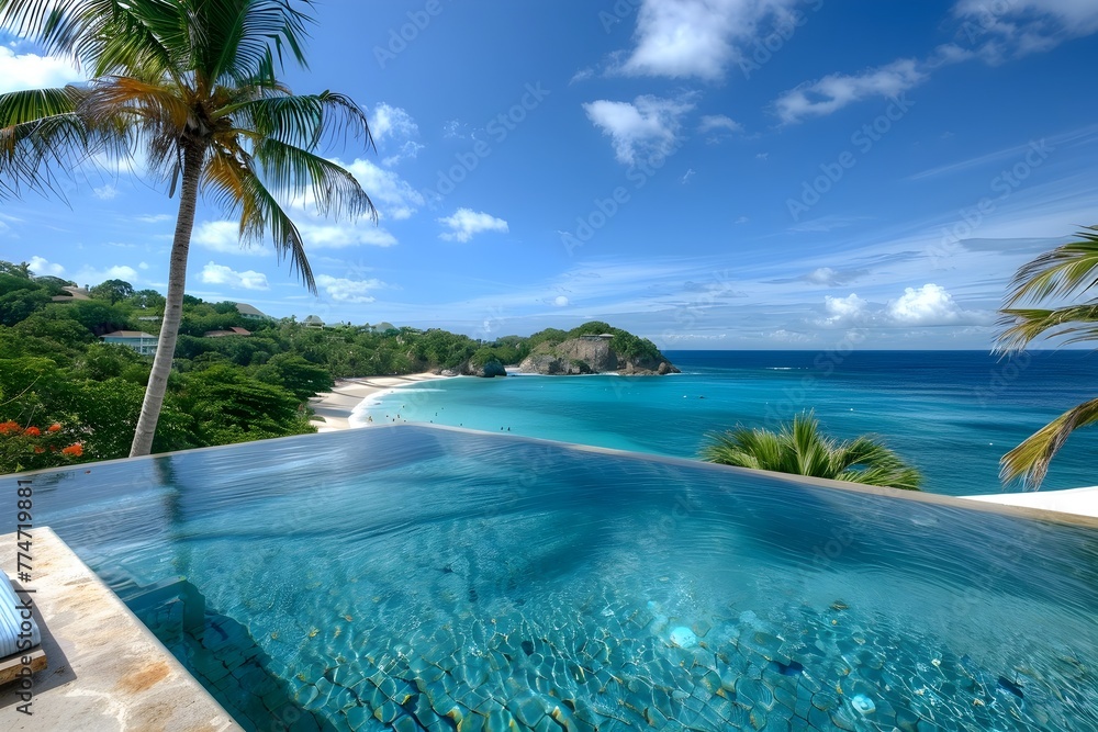 Breathtaking Tropical Paradise with Inviting Pool and Stunning Ocean Vistas Breathtaking Tropical Paradise with Inviting Pool and Stunning Ocean Vistas
