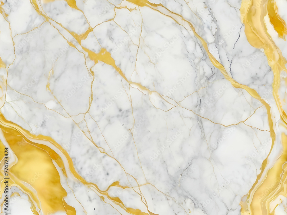 Fototapeta premium close up yellow marble for abstract background