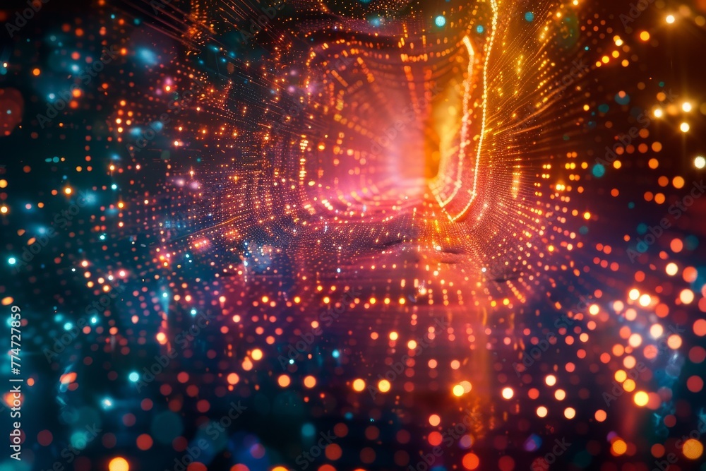 Cybersecurity technology background. Cyberspace futuristic and internet and networking Cybersecurity technology background. Cyberspace futuristic and internet and networking
