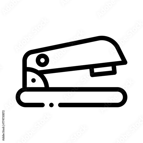 stapler line icon