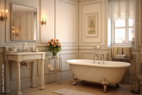 Small Victorian Bathroom Ideas  Vintage Charm with Space-Saving Fixtures