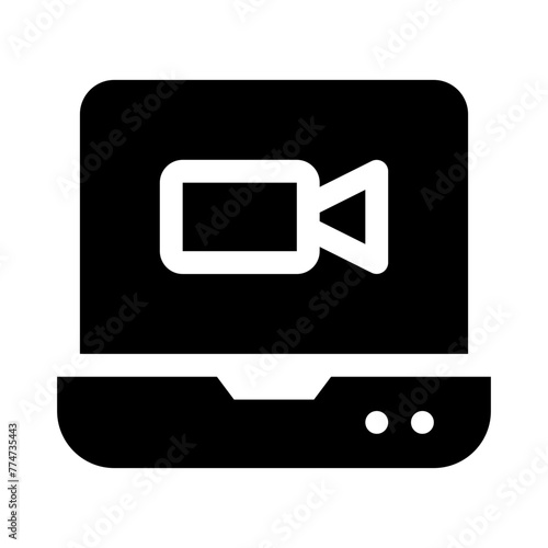 videocall glyph icon