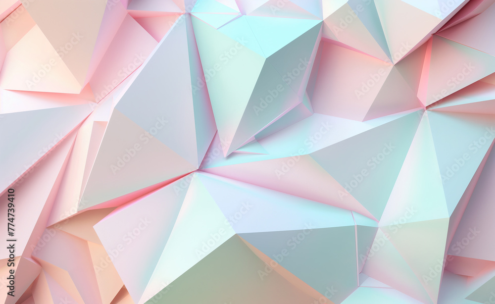 Abstract Pastel Geometric Background Abstract Pastel Geometric Background