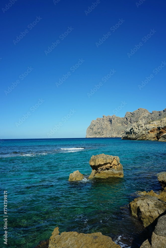 Felsenküste auf Mallorca