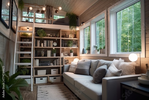 Modern Cozy and Functional  10 Charming Tiny House Living Room Ideas
