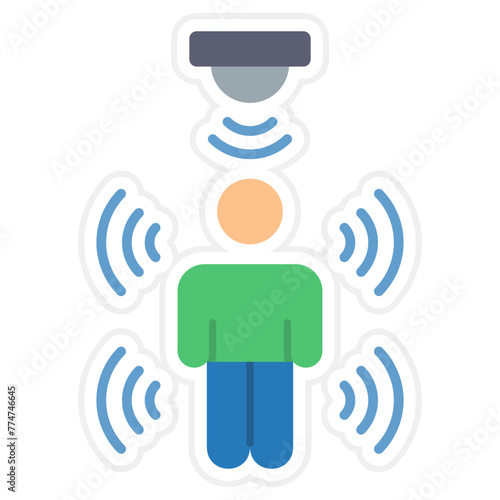 Motion Sensor Icon