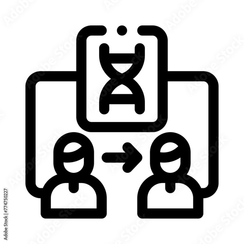 cloning line icon