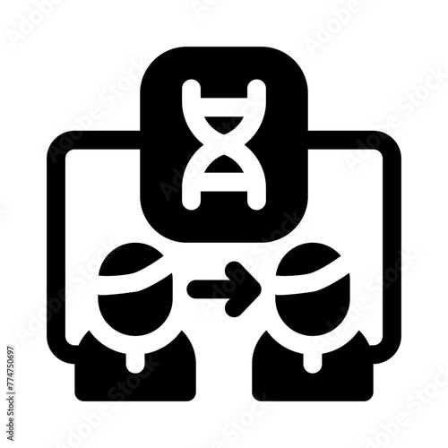 cloning glyph icon