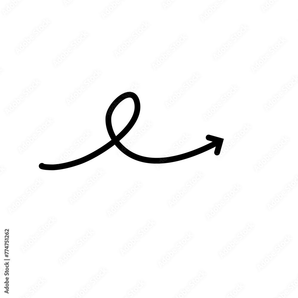 Black Arrow Illustration Black Arrow Illustration