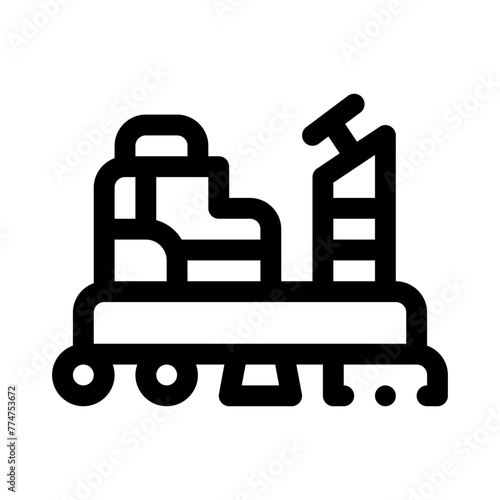 scrubber line icon
