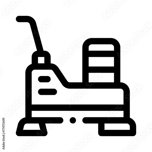 polisher line icon