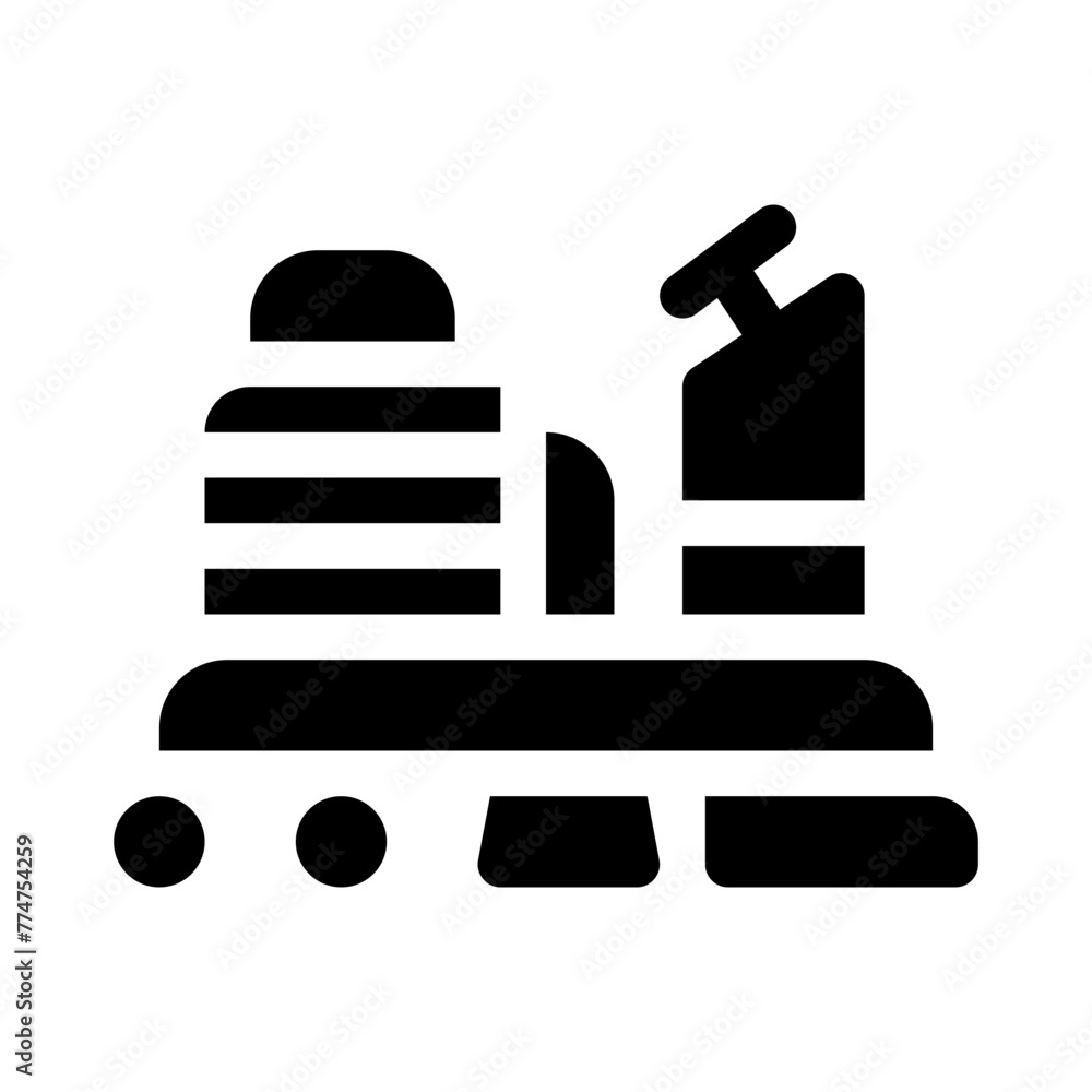 sweeper glyph icon sweeper glyph icon