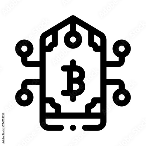 price tag line icon