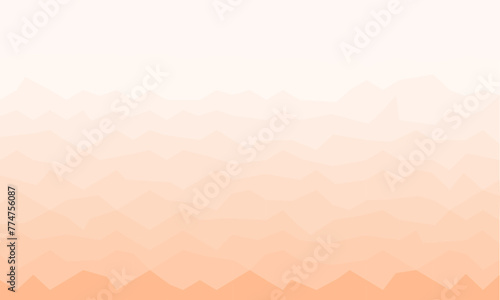 Abstract low poly background in orange color with copy space. Modern design for background, presentation, banner, backdrop, web, card and etc