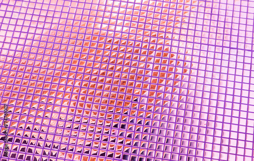 Abstract shiny pink mosaic background, pink mosaic pattern background