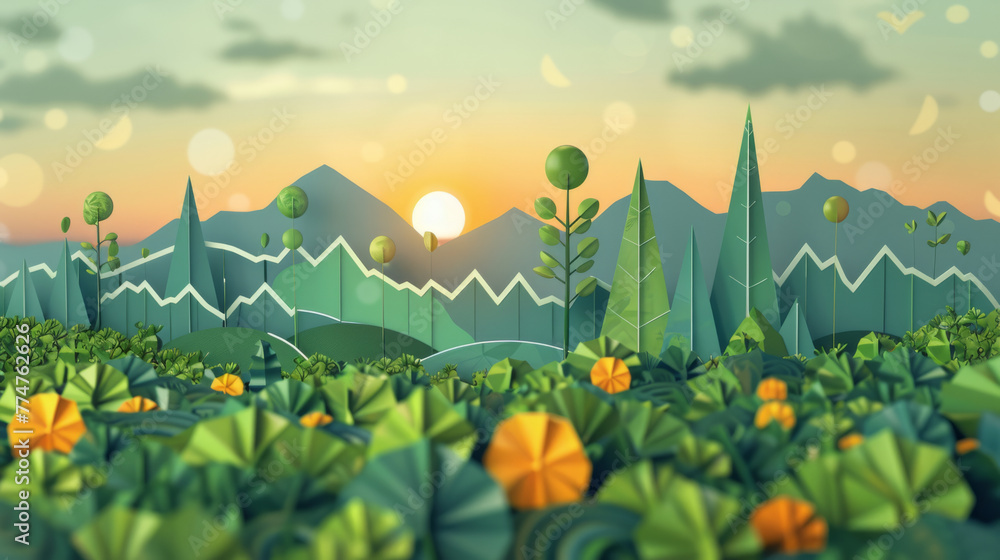 CSR Impact Visualization, An infographic illustrating the positive ...