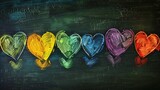 Colorful Heart Artwork A Monthly Celebration of Love and Creativity Generative AI