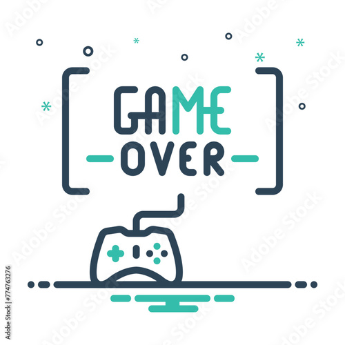Mix icon for game over