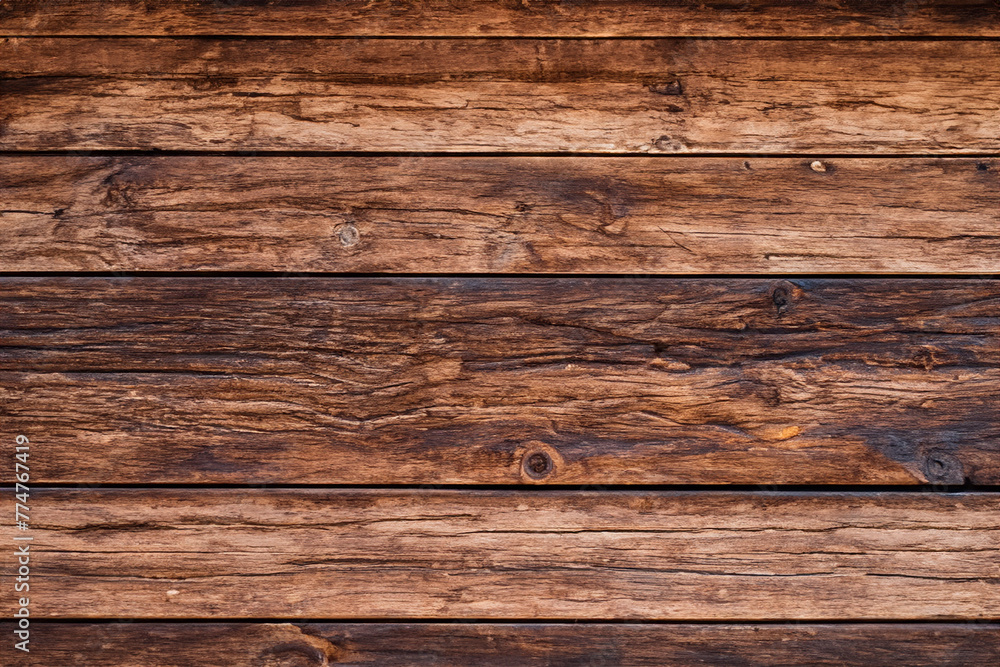 Deeply textured wood planks add a touch of vintage charm and rustic warmth Deeply textured wood planks add a touch of vintage charm and rustic warmth