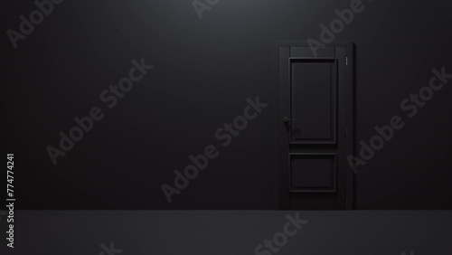 light going through the open door, Opportunity metaphor 