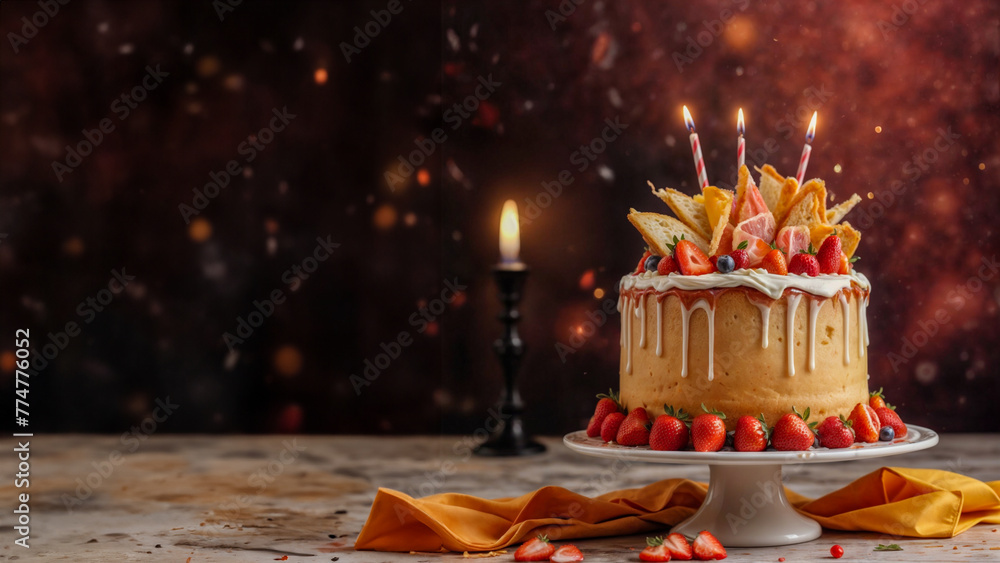 Festeggia con Stile- Torta di Compleanno per Aggiungere un Pizzico di Magia alla Tua Festa