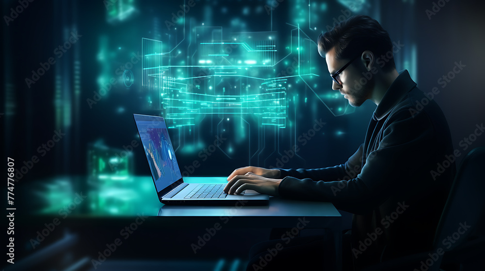 person typing on a laptop person typing on a laptop